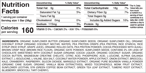 A bag of THRIVAL (12 bars)